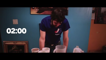 2.5 Gallons of Chocolate Milk Chugged in 3 Minutes