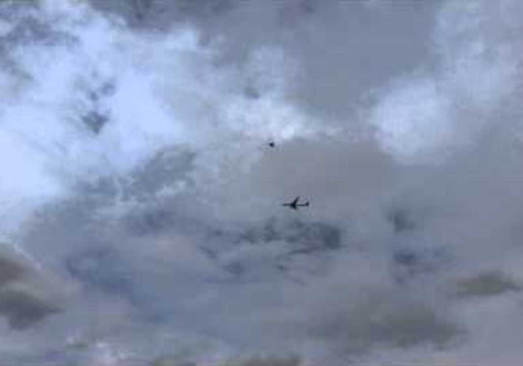 Passenger Plane Escorted by RAF Jet to Manchester