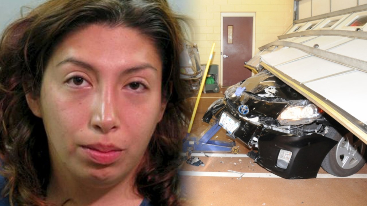 Woman Crashes into Firehouse with Stolen Python Around Neck