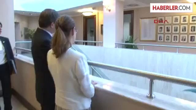 Davutoğlu, Bakan İslam'ı Kabul Etti