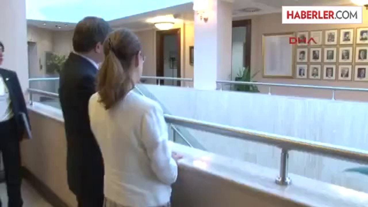 Davutoğlu, Bakan İslam'ı Kabul Etti