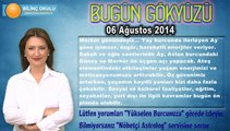 İKİZLER Burcu, GÜNLÜK Astroloji Yorumu 06 Ağustos 2014, Astrolog DEMET BALTACI Bilinç Okulu