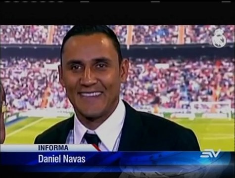 Keylor Navas presentado en Real Madrid