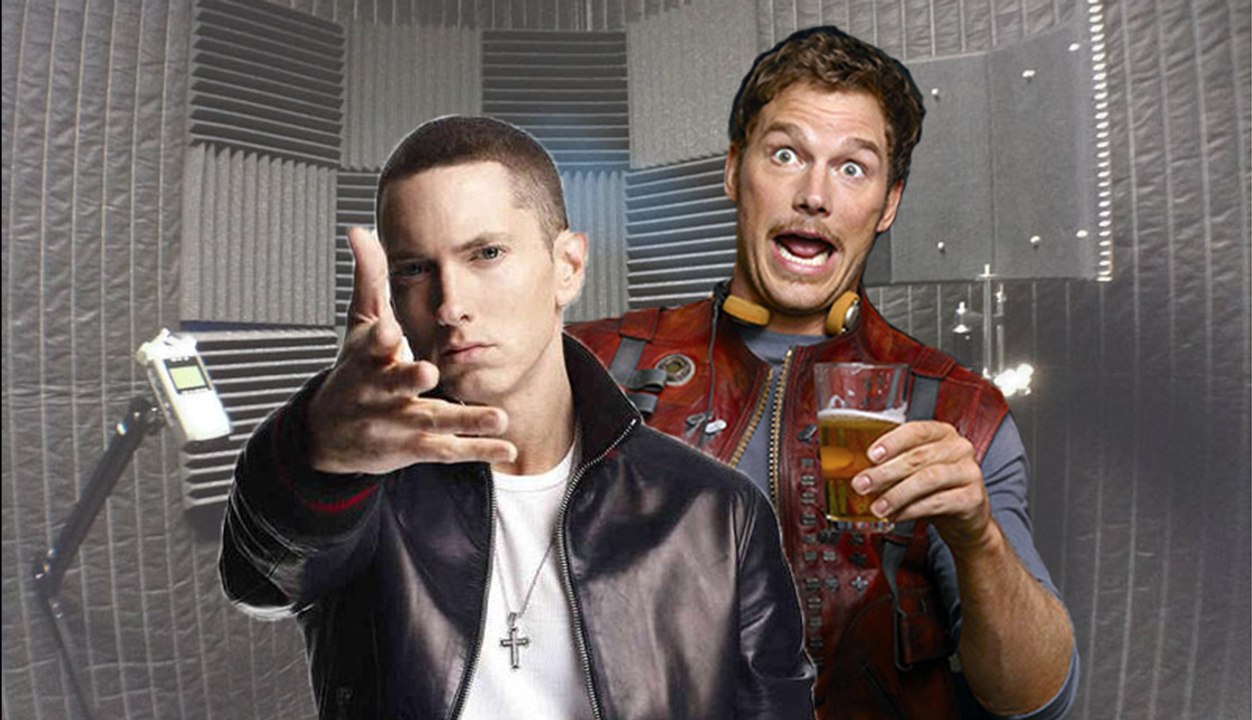GUARDIANS OF THE GALAXY'S Chris Pratt Raps EMINEM! | What's Trending Now!