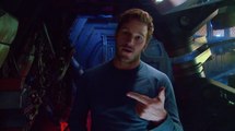 Chris Pratt tours The Milano Ship from GUARDIANS OF THE GALAXY