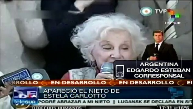 Argentina: Abuelas de la Plaza de Mayo encuentran al nieto 114