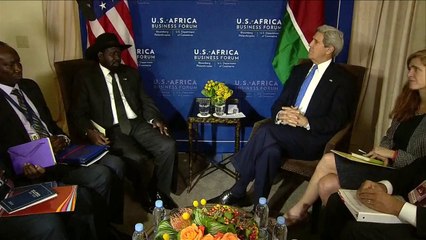 Kerry holds bilatreal talks as part of US-Africa Summit