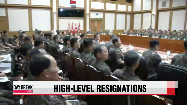 Army and police chiefs step down for agency failures