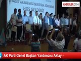 AK Parti Genel Başkan Yardımcısı Aktay -