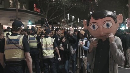 Frank hits the streets of Australia