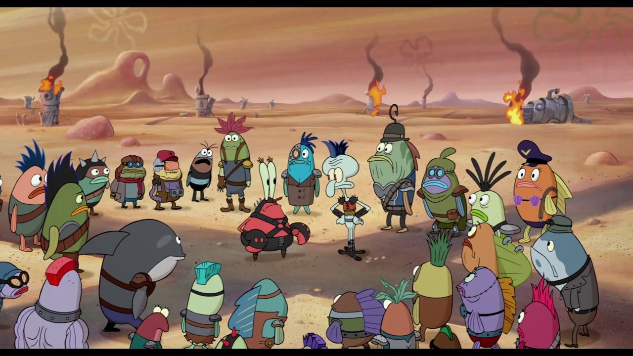 THE SPONGEBOB SQUAREPANTS MOVIE SPONGE OUT OF WATER  Official Teaser Trailer  UK  Paramount