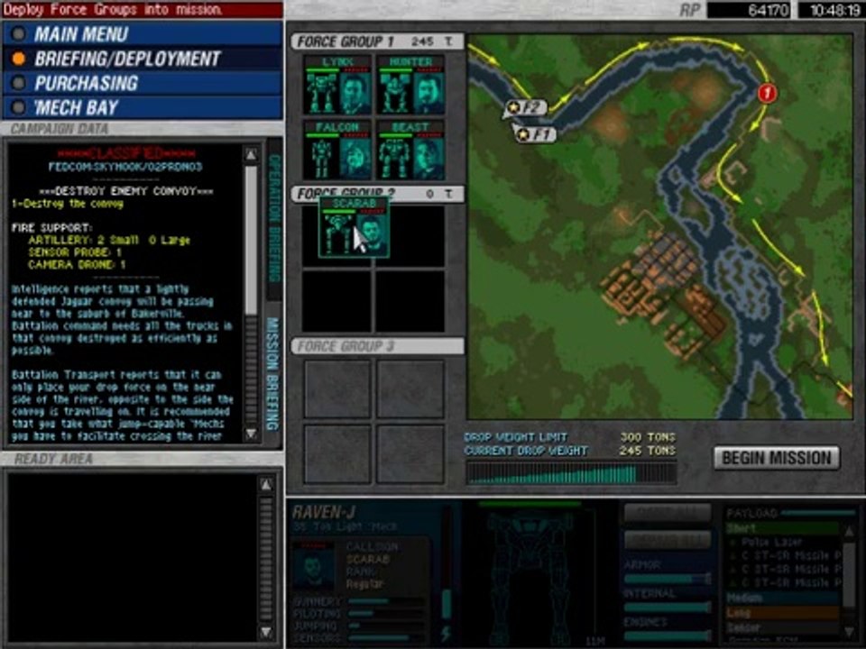 Let's Play MechCommander - Op2M3 (Part 1)