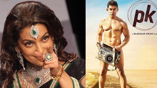 Aamir Khan's NUDE PK Poster | Juhi Chawla's SHOCKING REACTION
