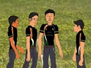 tamil 2d animation short film NANBENDA by DRBCCC Hindu College Students