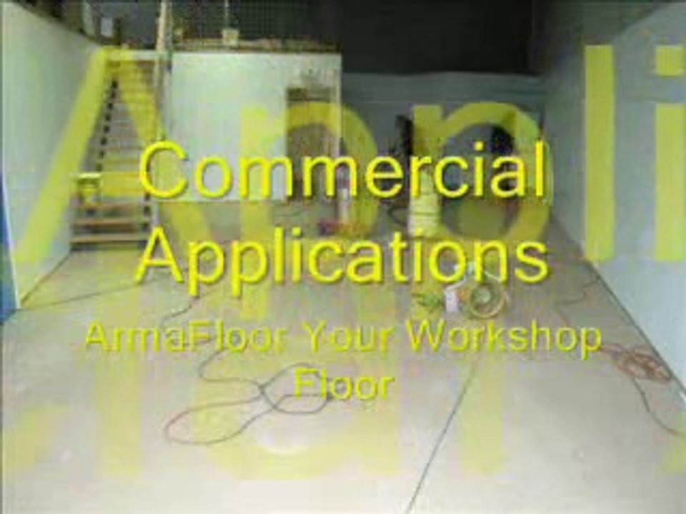 Rhino ArmaFloor Polyaspartic Flooring Applications