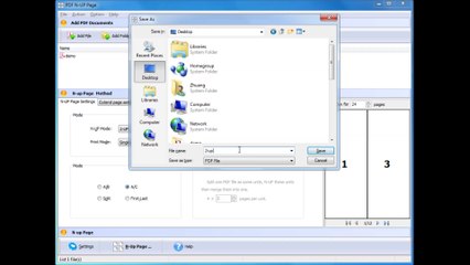 How to batch create N-up (2-up, 4-up) imposed PDF files by using A-PDF N-up Page?