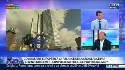 "La France n'est disqualifiée pour rien et elle peut occuper tous les postes dans la Commission européenne", Pierre Moscovici, dans GMB - 06/08