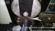 Coil winding of starter magnetic field