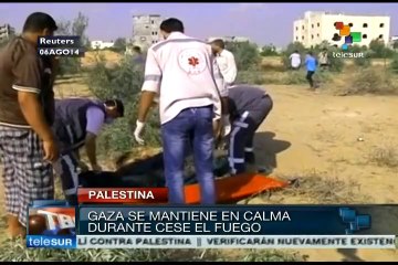 Gaza comienza segundo día de tregua en tensa calma