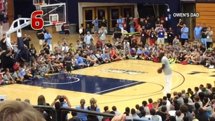 Michael Jordan Drains 11 Shots!