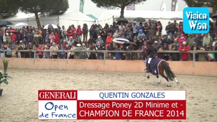 dressage poney 2 d minime et moins