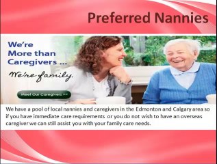Preferred Nannies Nanny Service in Edmonton