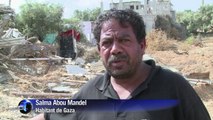 Gaza: des habitants rentrent chez eux pour constater les dégâts