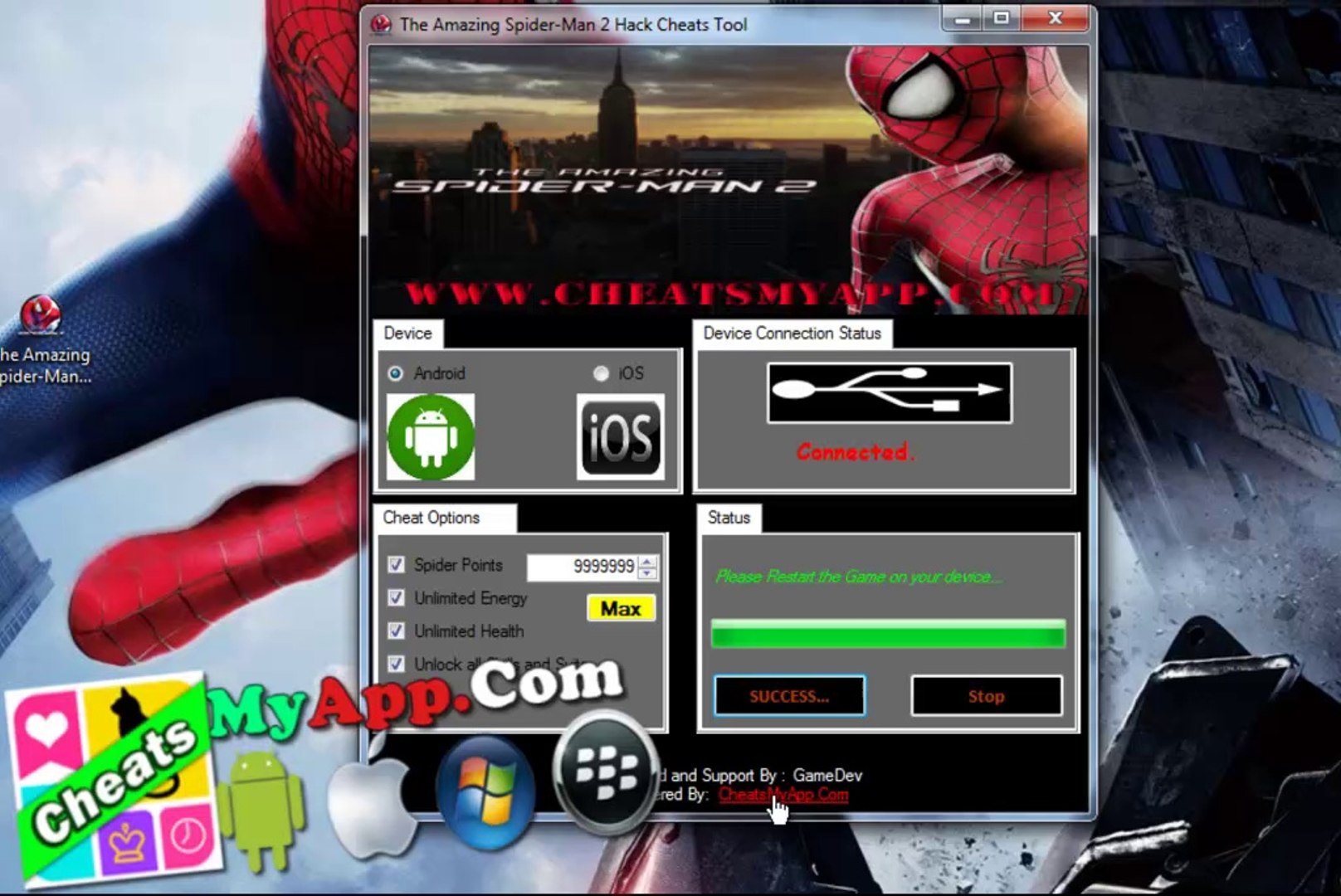 The Amazing Spider Man 2 Unlimited Health and Energy (Android/iOS) - video  Dailymotion