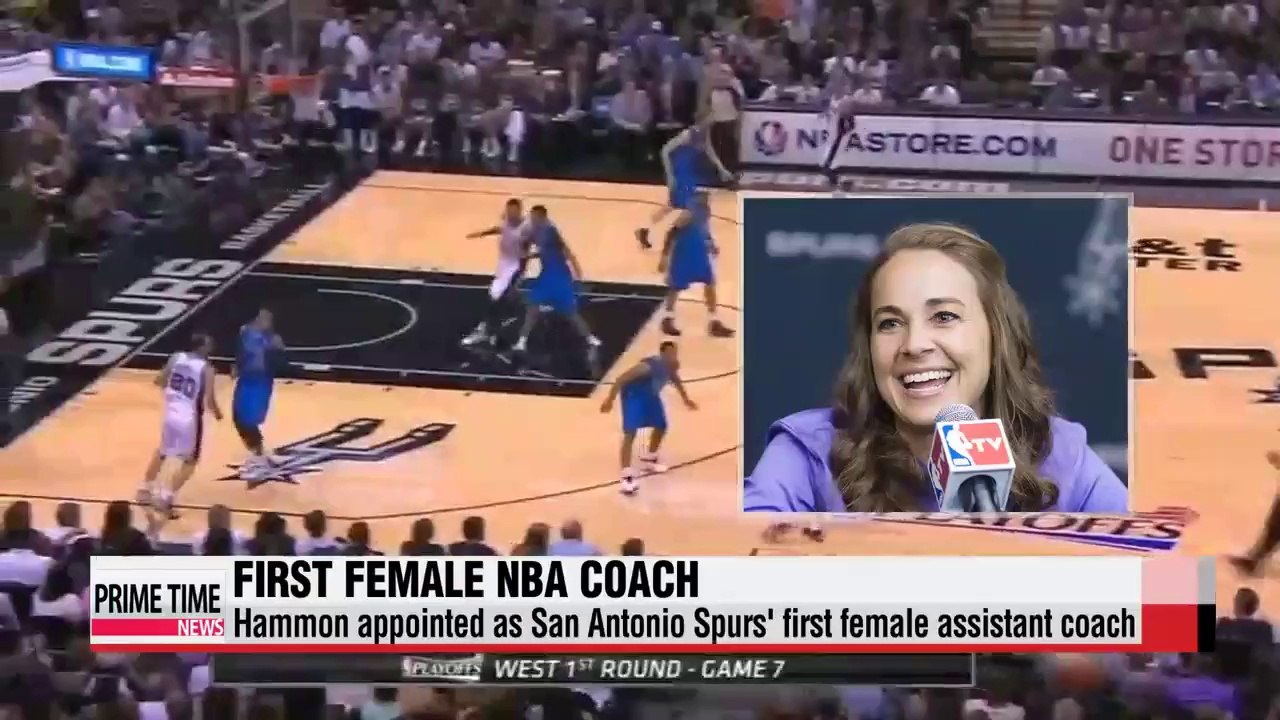 San Antonio Spurs hires first female assistant coach