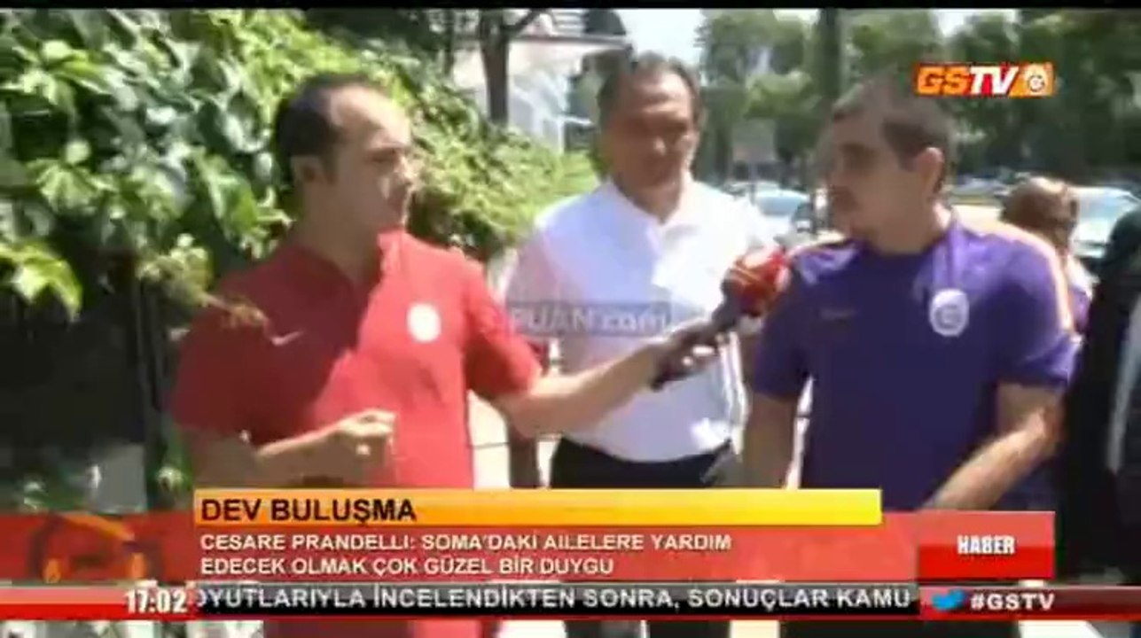 Prandelli'den Simeone'ye ziyaret