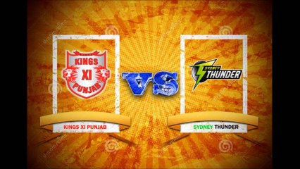 Kings XI Punjab vs Sydney Thunder | Champions League Twenty20 | 2014 |