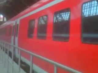 BR 612 Abfahrt auf dem Leipziger Hauptbahnhof