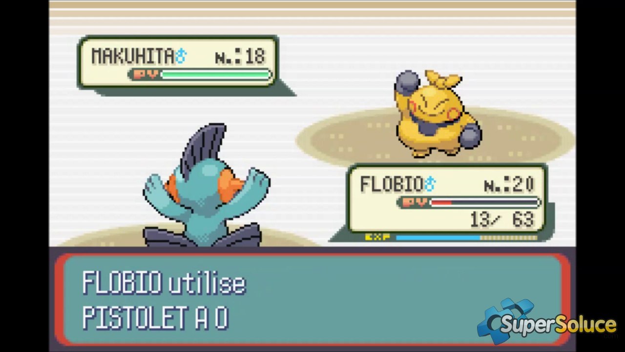 Pokémon Saphir : Arène Combat