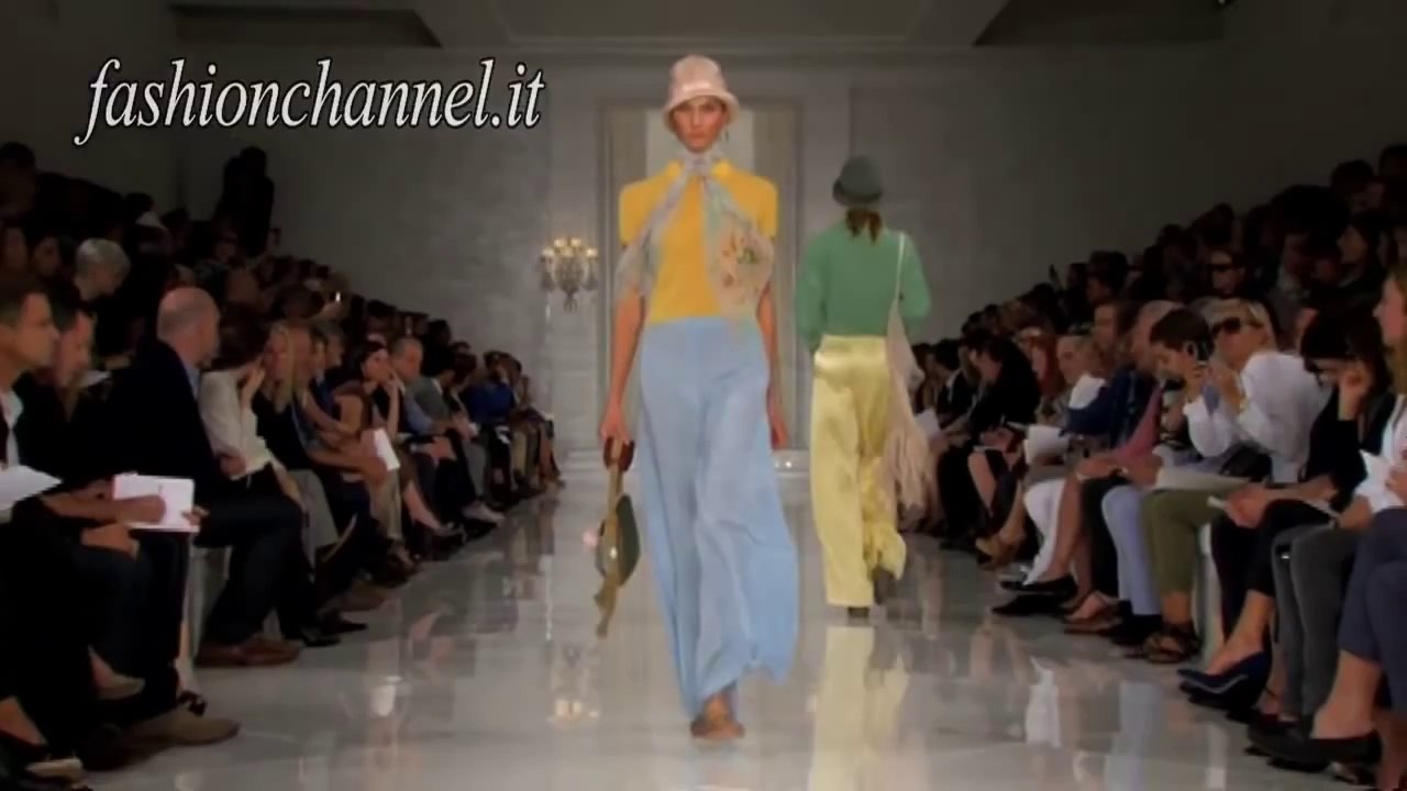 "Ralph Lauren" Spring Summer 2012 New York HD 1 of 3 pret a porter women by Fashion Channel