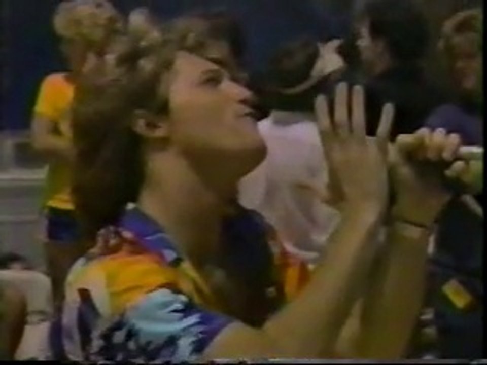 Andy Gibb beach interview for Hour Magazine
