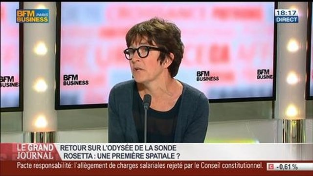 Dominique Bockelée-Morvan, directrice de recherche du CNRS à l'Observatoire de Paris, dans Le Grand Journal – 06/08 1/7