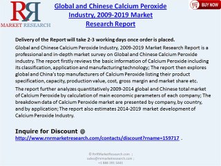 Global and Chinese Calcium Peroxide Industry 2019