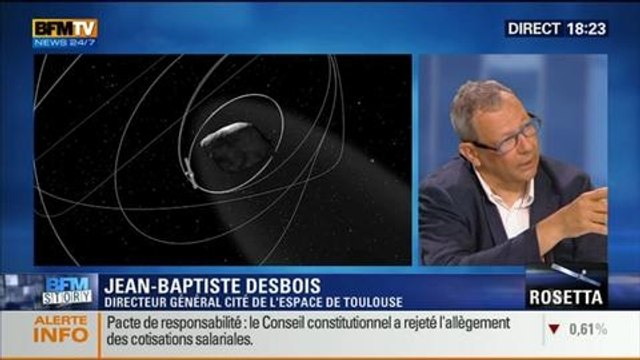 BFM Story: La sonde Rosetta a atteint son point de rendez-vous avec la comète Churyumov-Gerasimenko - 06/08