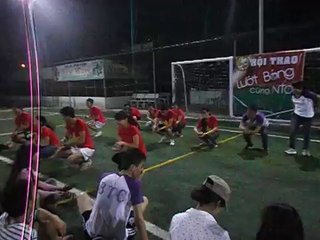 Màn cổ vũ hội thao NTC Quảng Nam.