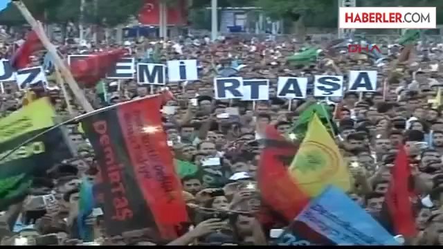 Cumhurbaşkanı Adayı Selahattin Demirtaş Adana Mitinginde Işıd'e ve Erdoğan'a Yüklendi