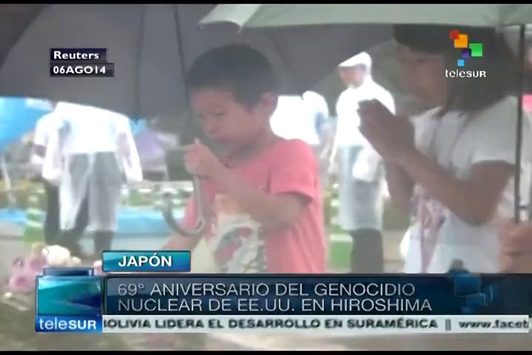Japón y el mundo conmemoran el holocausto nuclear de Hiroshima