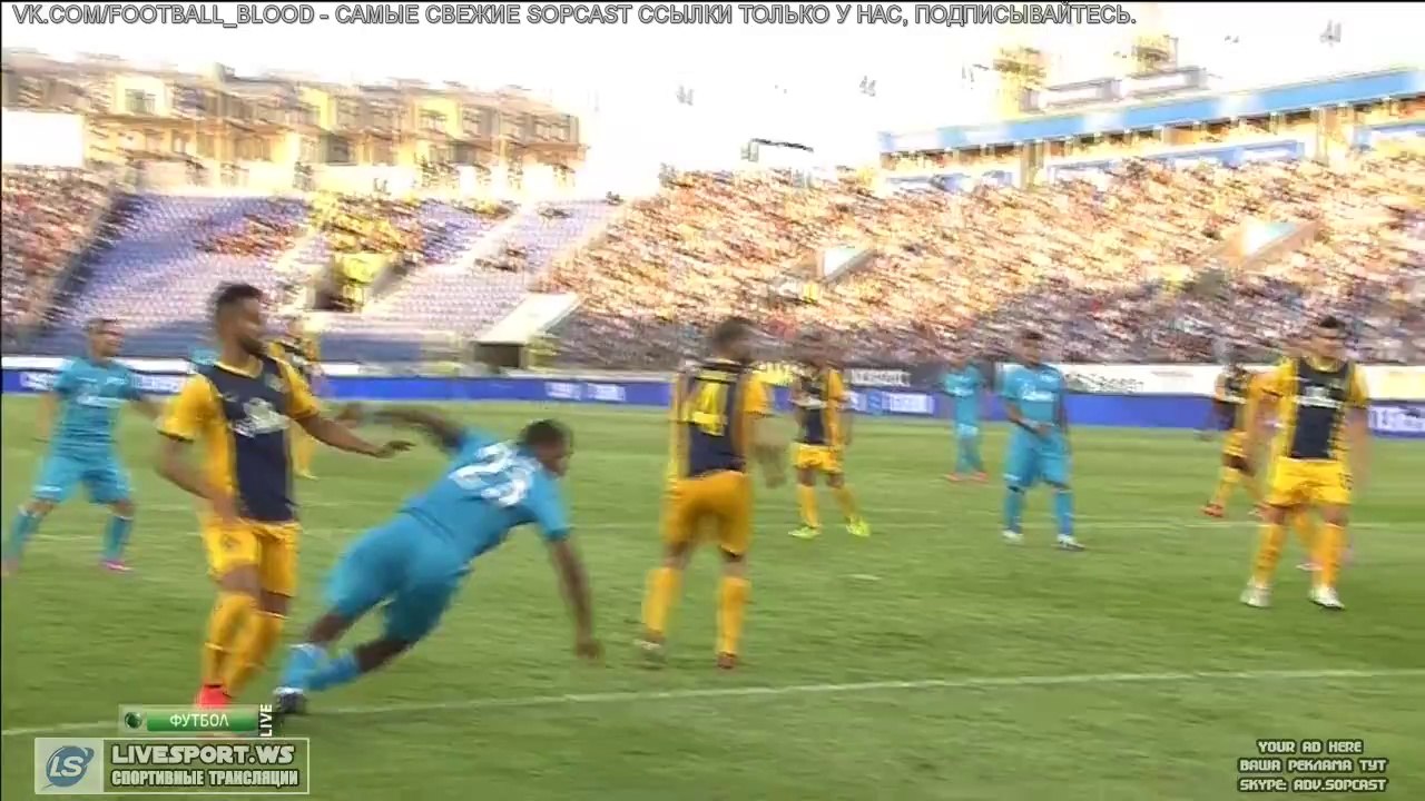 ZENIT SAINT PETERSBURG 3-0 AEL LIMASSOL - UEFA Champions League 2014-15 - All Goals