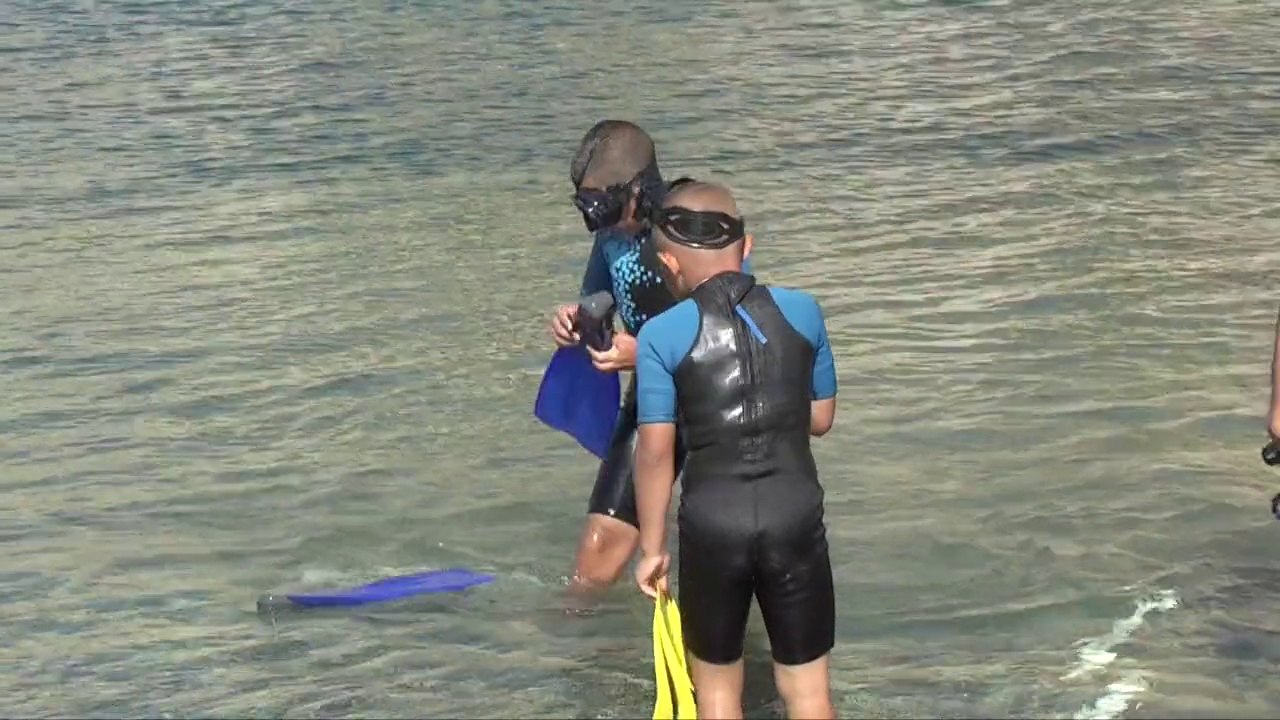 Marseille : plongée, tir à l'arc et aquagym sur la plage de Corbières