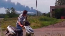 VIDEO Malaysian Plane Crash Ukraine Russia Border Shot Down by Government.