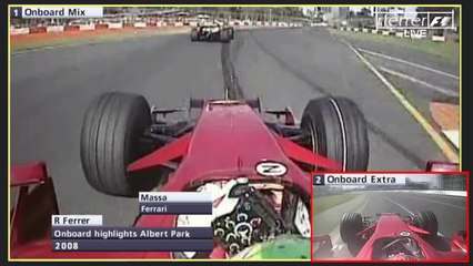 F1 Onboard Highlights | F1 2008 - R01 - Australian Grand Prix