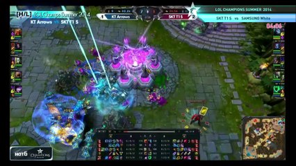 SKT T1 S & SamSung White - 3rd - OG Summer 2014 PART 1