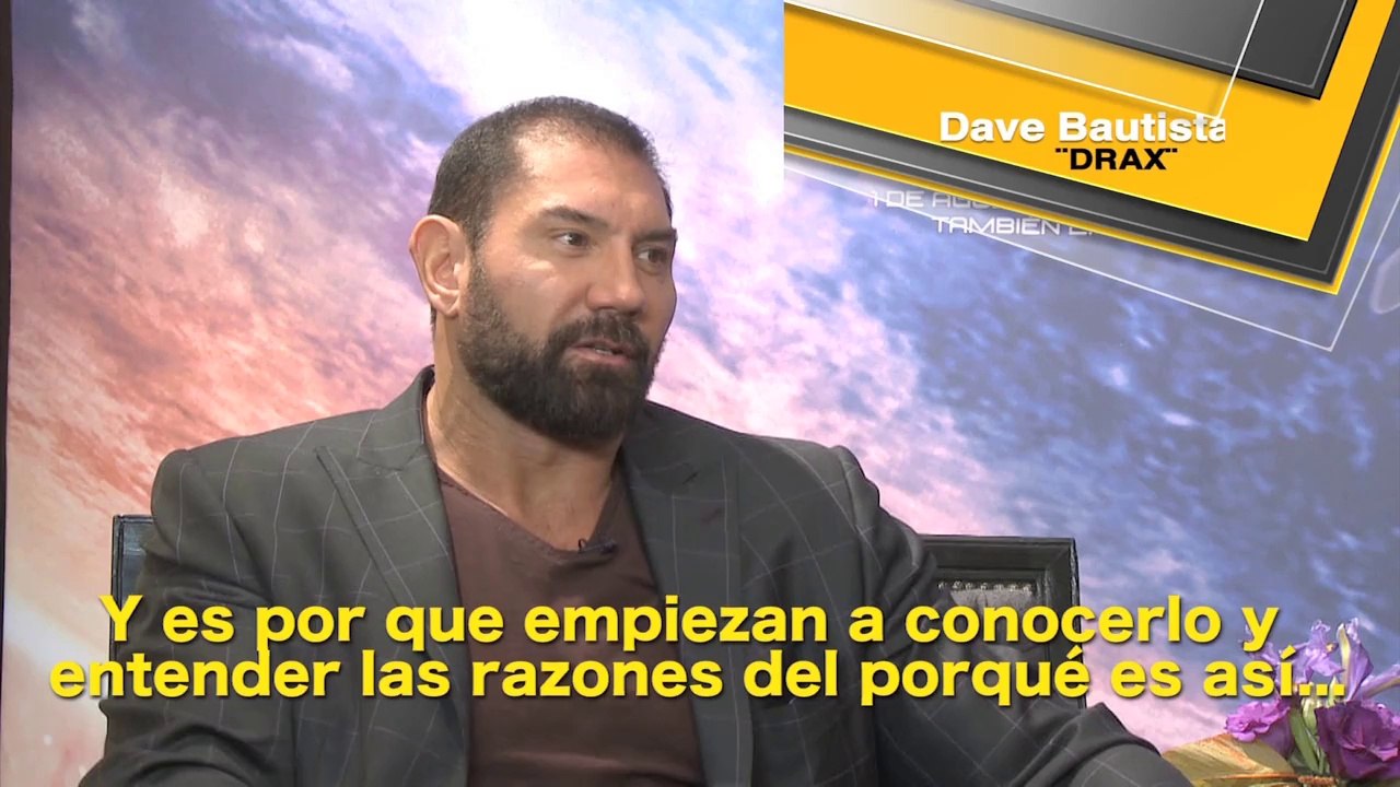 Guardianes de la Galaxia: Entrevista con James Gunn y Dave Bautista