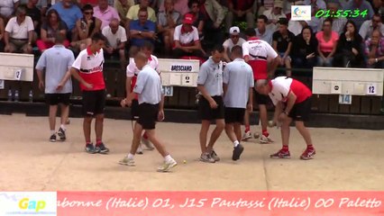 Demi-finales du 94ème Grand Prix Bouliste, Sport Boules, Gap 2014