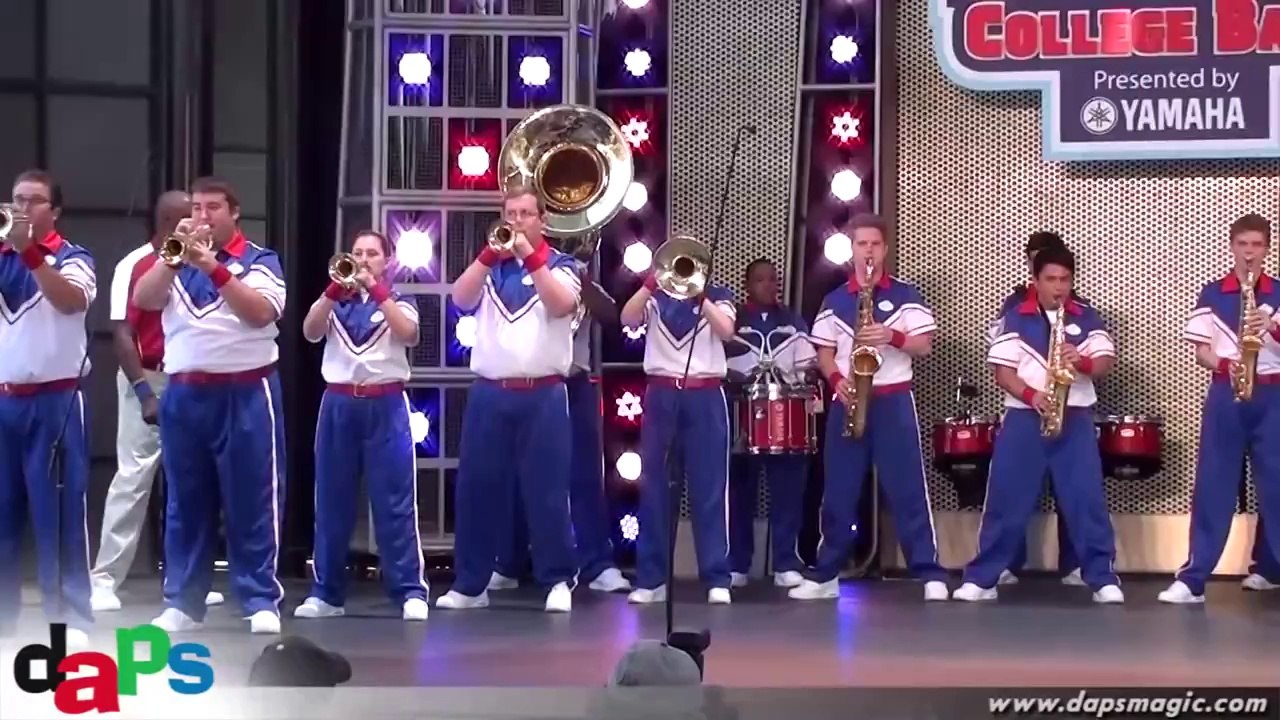 Disney Movie Medley - 2014 Disneyland All-American College Band - First Day