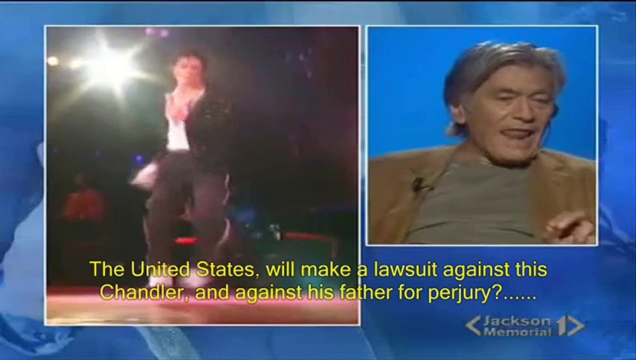 David Zard e Tarak Ben Ammar al  Memoriale di Michael Jackson. ( Sub Eng)